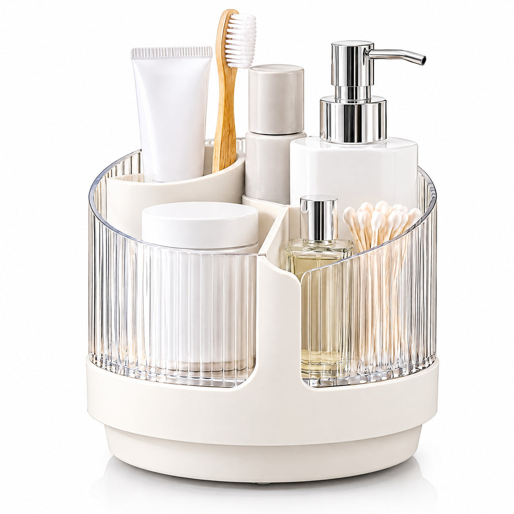 𝒛𝒆𝒙𝒗𝒖𝒍𝒊𝒎™ Rotating Bathroom Counter Organizer — view 5