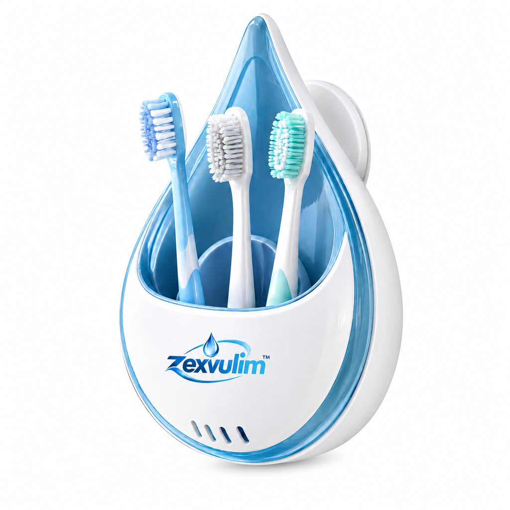 𝒛𝒆𝒙𝒗𝒖𝒍𝒊𝒎™ Wall-Mount Toothbrush Holder — view 5