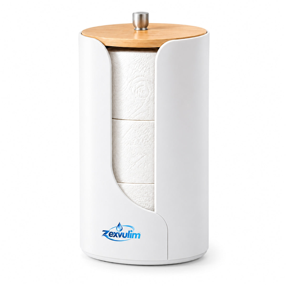 𝒛𝒆𝒙𝒗𝒖𝒍𝒊𝒎™ Covered Toilet Paper Storage Box — view 5