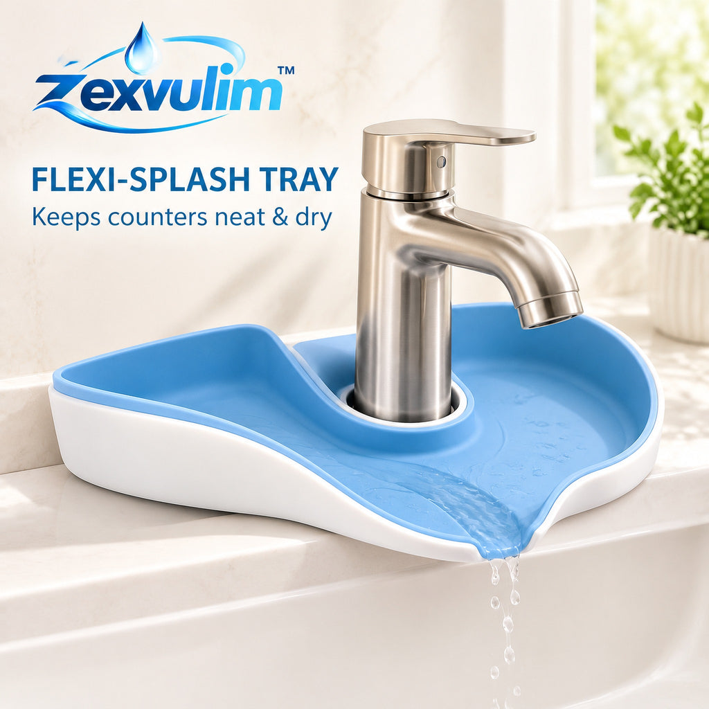 𝒛𝒆𝒙𝒗𝒖𝒍𝒊𝒎™ Flexi-Splash Sink Tray — view 1