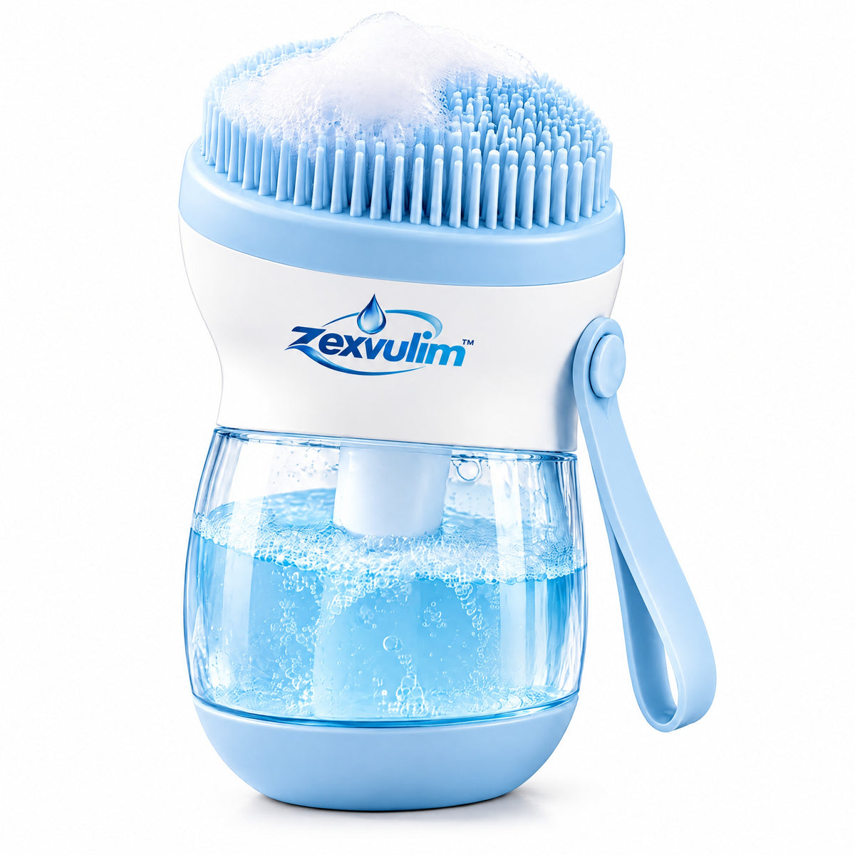 𝒛𝒆𝒙𝒗𝒖𝒍𝒊𝒎™ Foaming Body Brush with Refillable Reservoir — view 5
